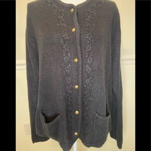 Vintage knit cardigan